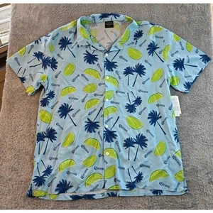 Größe L Herren Corona Extra Logo Button-Down Hemd Bier - Bild 1 von 5