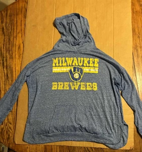 Milwaukee Brewers Damen Hoodie XL Top Zustand - Bild 1 von 4