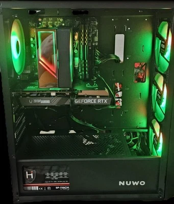 pc gaming assemblato  Msi Pro Mobo cpu I5 12400f 16GB RAM GPU 3060 ZOTAC 12GB  - Immagine 1 di 4