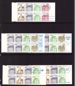 Germany 1977 Booklets x 5 mint stamps - Picture 1 of 2