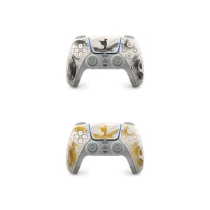 Set of 2 Ghost of Yotei DualSense Wireless Controller PlayStation Black & Gold - Picture 1 of 11