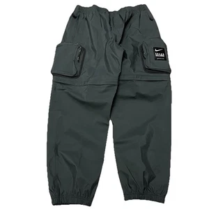 NWT NIKE UNDERCOVER SR 2-1 BLACK WINDBREAKER ATHLETIC CARGO BAGGY PANTS L (31) - Picture 1 of 5