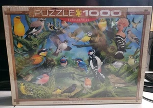 Eurographics Garden Birds 1000 Piece Jigsaw Puzzle By John Francis - NEW Sealed - Picture 1 of 5