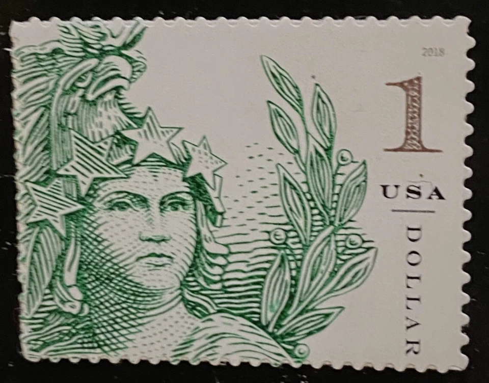 US, # 5295 - $1 Statute of Freedom - Mint Never Hinged Single stamp Perfect!!! - Image 1 of 1