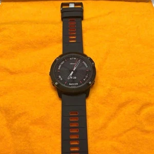 GARMIN Fenix6 Sapphire Black Saphirglas Betrieb bestätigt aus Japan - Bild 1 von 8