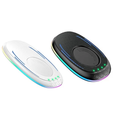 2PCS Mouse Mover Jiggler RGB Undetectable Mouse Mechanical Movement Pad9717 - Image 1 of 4