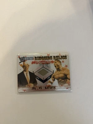 2005 Topps Chrome Heritage WWE Event Used Matt JBL Vs Batista - Image 1 of 2