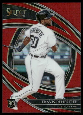 2020 Select Prizms Red #160 Travis Demeritte PRM /199 - BB - Image 1 of 2