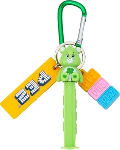 Care Bears PEZ Schlüsselanhänger Good Luck GRÜN Schlüsselanhänger Iwaya Japan - Bild 1 von 4