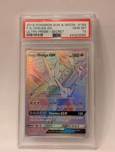 Dialga GX (Secret Rare) 164/156 Sm-Ultra Prism Holo - Picture 1 of 2