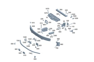 Genuine Mercedes-Benz Bracing 297-620-82-02 - Bild 1 von 1