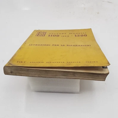 Manual de Taller Fiat 1100 103D Mod 58 1200 Granluce Instrucciones Reparar 1959 - Imagen 1 de 4