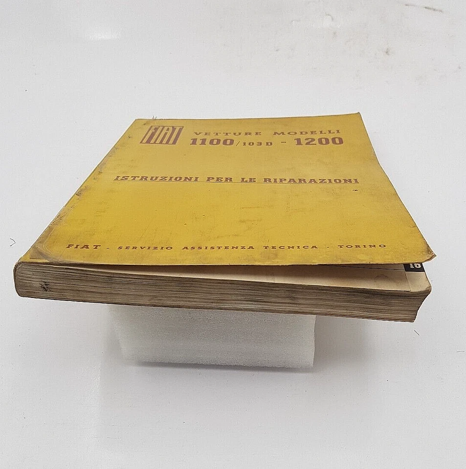 Manual de Taller Fiat 1100 103D Mod 58 1200 Granluce Instrucciones Reparar 1959 - Imagen 1 de 4