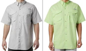 Columbia PFG Bonehead™ Short Sleeve Fishing Shirt, 100% Cotton, Brand New - Picture 1 of 26