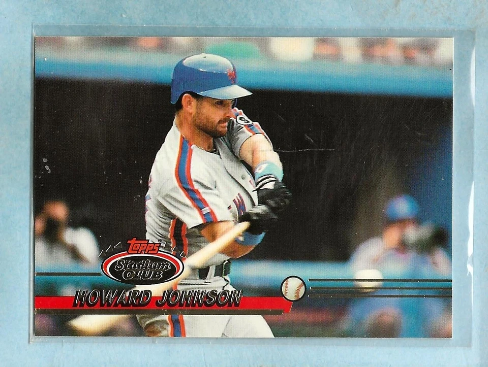 HOWARD JOHNSON - 1993 Stadium Club - #404 - Mets - Comb. Shipping - Image 1 of 1
