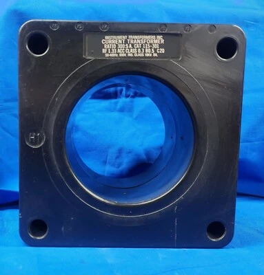 INSTRUMENT CURRENT TRANSFORMER 115-301 300: 5A CLASS .0.3 - Image 1 of 4