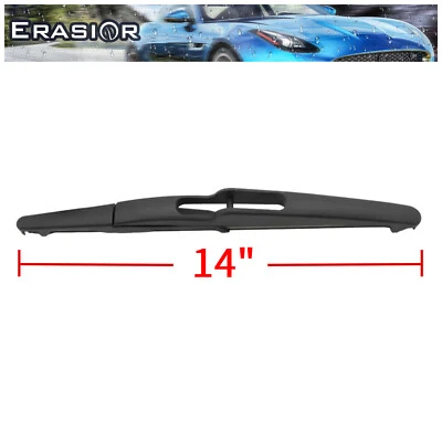 Erasior 14" Rear Windshield Wiper Blades fit for 2009 Mazda 3 Sport, set of 1 - Image 1 of 4