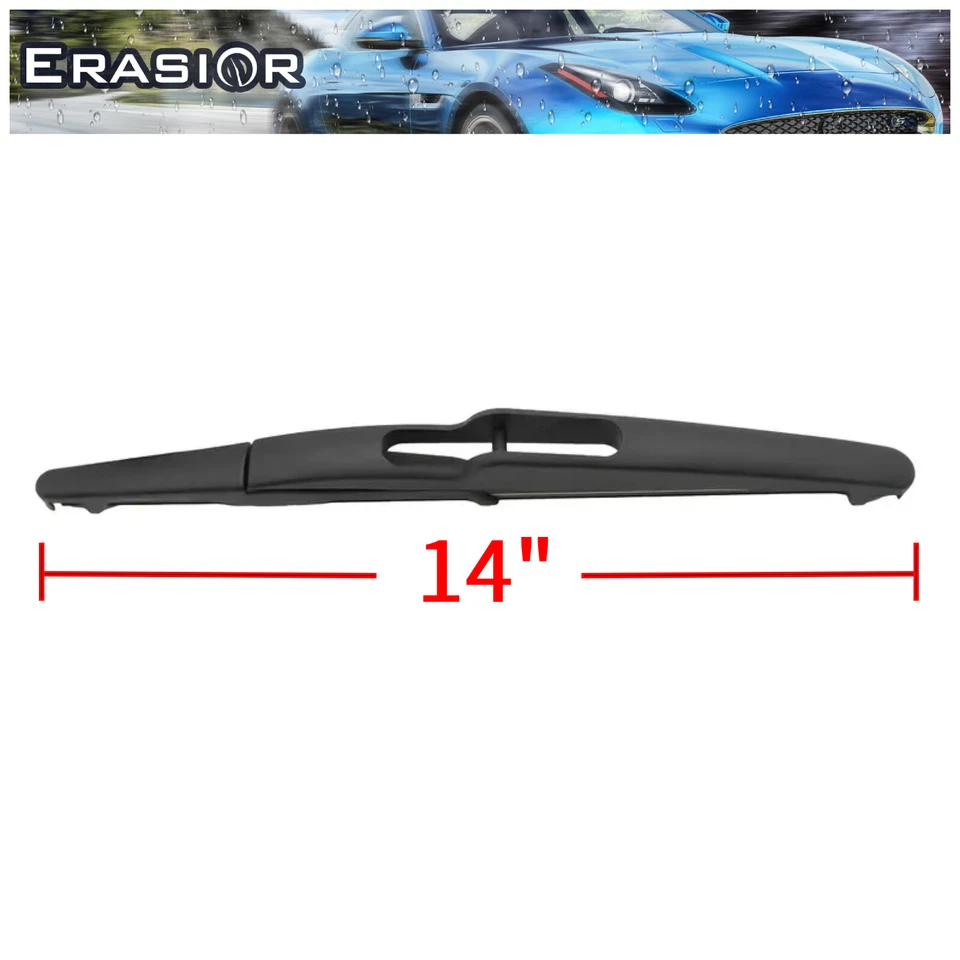 Erasior 14" Rear Windshield Wiper Blades fit for 1999-2005 Saab 9-5, set of 1 - Image 1 of 4