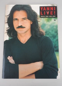 Vintage Yanni Live World Tour Program 2004-2005; Collectiblee Memorabilia - Picture 1 of 2