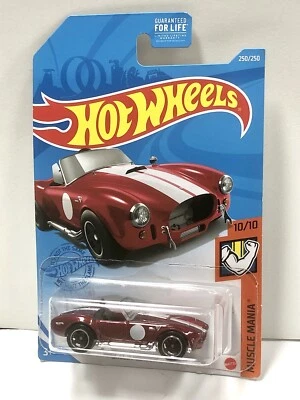 Hot Wheels Muscle Mania #250/250 Shelby Cobra 427 S/C - Imagem 1 de 4