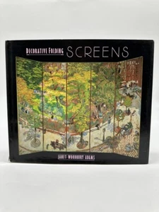 Decorative Folding Screens by Adams, Janet Woodbury 1st Edition 1st Printing - Picture 1 of 4