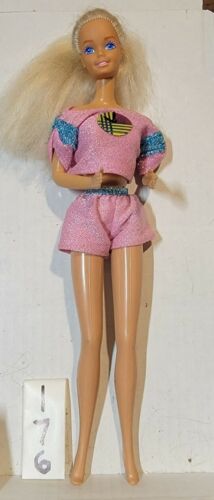 Vintage 1986 Funtime Superstar Barbie Hot Watch Lpink Outfit other Doll