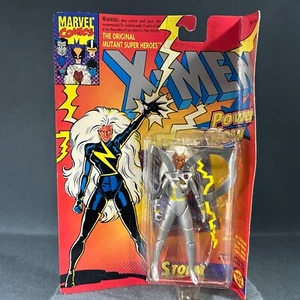 Marvel Comics Uncanny X Men Storm Silver Suit Action Figure 1993 ToyBiz Vintage - Picture 1 of 21