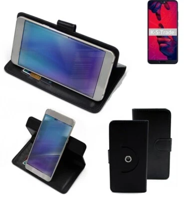 Housse Étui Archos Access 50 S Flip Cover Coque fleur Wallet Bag Case - Photo 1/4