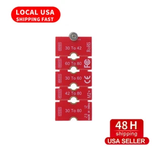 US STOCK JEYI M2 M2PLUS for NGFF NVME m. 2 Extended Transfer 2230, 2242, 2260 - Afbeelding 1 van 8