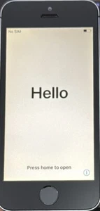 Apple iPhone 5S 16GB Space Gray Fully Unlocked NETWORK CONNECTIVITY/SIM READER - Picture 1 of 5