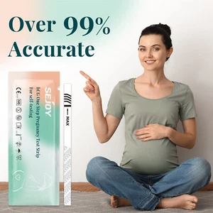 Pregnancy Test Strips 25Count Individually Wrapped Early Home Detection Test Kit - Picture 1 of 7