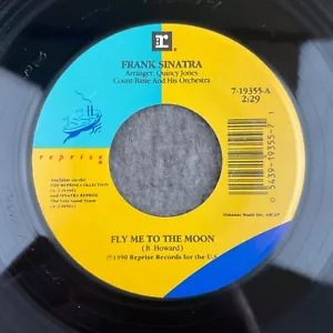 FRANK SINATRA Fly Me To The Moon / The Last Dance 45 Reprise 7-19355 NEW UNPLAYD - Picture 1 of 4