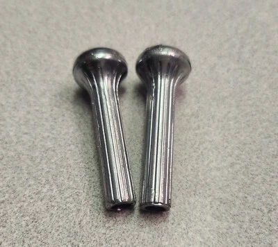 2 perillas de bloqueo de puerta originales OEM 1969 1970 Chevrolet Oldsmobile Pontiac restauradas 69 Foto 1 de 4