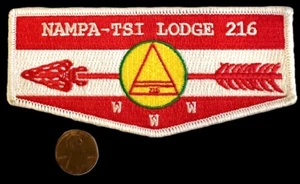 BOY SCOUT OA NAMPA-TSI LODGE 216 BSA GRAN SOLAPA DEL CONSEJO DEL RÍO - Imagen 1 de 2