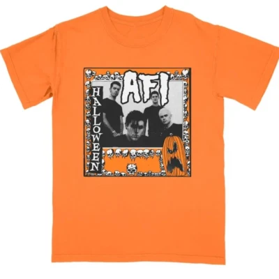 NUEVA Banda AFI HALLOWEEN Naranja Camiseta Unisex Todas las Tallas X812 Foto 1 de 3