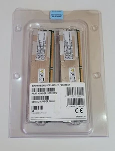 Sun 16GB (2 x 8GB) DDR2-667 ECC FBDIMM Memory Kit Fujitsu:CF00511-1262 #06 - Picture 1 of 4