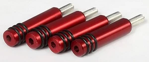 Valve Cover Hold Downs, 2" Red - Picture 1 of 2