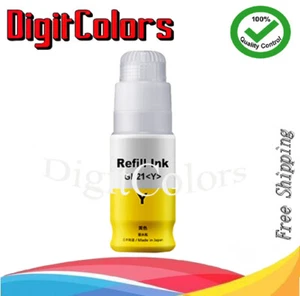 DC GI-21 Yellow ink refill bottle For use Canon Pixma Megatank G1220 G2260 G3260 - Picture 1 of 1