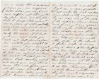 Civil War Letter Soldier 1864 - Black Regiment - Sickness  Wife w another man 4p