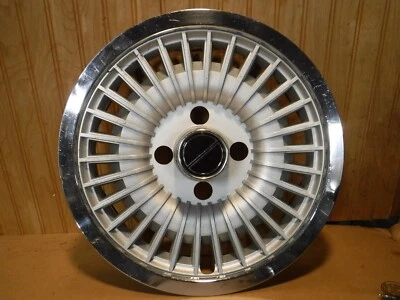 (1) Cubierta de rueda tapacubos OEM 1978-1991 Ford Mustang Fairmont Mercury Capri Mag #0A Foto 1 de 4