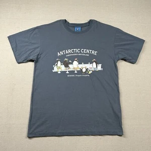 Vintage The Antarctic Shop Shirt Herren L Pinguine Christchurch Neuseeland lustig - Bild 1 von 10