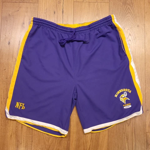 Vintage NFL Minnesota Vikings Men's XL ?? (NO TAG) Reversible Shorts Cover