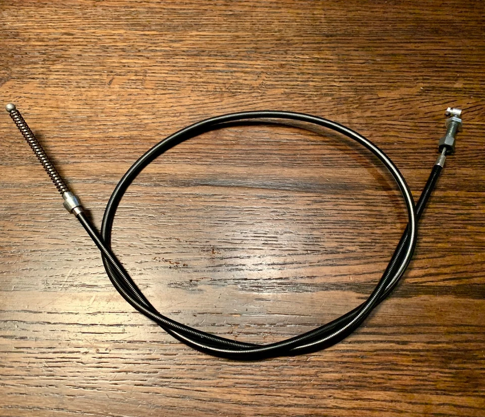 WARDS RIVERSIDE BENELLI 250-D 拖把 SCOOTER CLUTCH 控制电缆 带弹簧 — 第 1/1 张图片