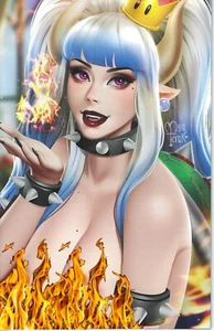 Totally Rad Halloween Story Princess Peach cover by Mya Terak Virgin Variant NM - Picture 1 of 1