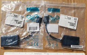 HDMI to VGA Adapter Converter Dongle C2G HDMI? Male & Stereo Audio 2 Lot - Picture 1 of 2