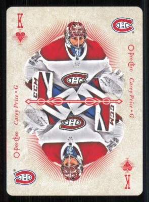 2018-19 O-Pee-Chee Playing Cards #KH Carey Price - Image 1 of 2
