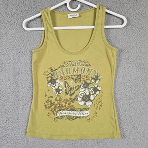 Canotta donna vintage Yessica "Sweet Harmony" verde taglia S 100% cotone - Foto 1 di 15