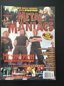 Metal Maniacs Magazine Vol. 19 #10 Dec 2002 Meshuggah Iced Earth Possessed Vader - Imagen 1 de 9