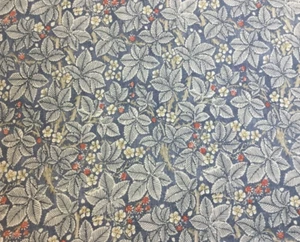William Morris Curtain Fabric 'Bramble' 3m Mineral - 100% Linen - Picture 1 of 5