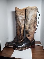 BED STU Manchester LEATHER Cobbler Series Boots  Women's 6  Riding Tall Boot